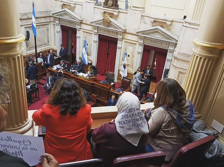 ¡Es ley! somos la Universidad Nacional Madres de Plaza de Mayo.